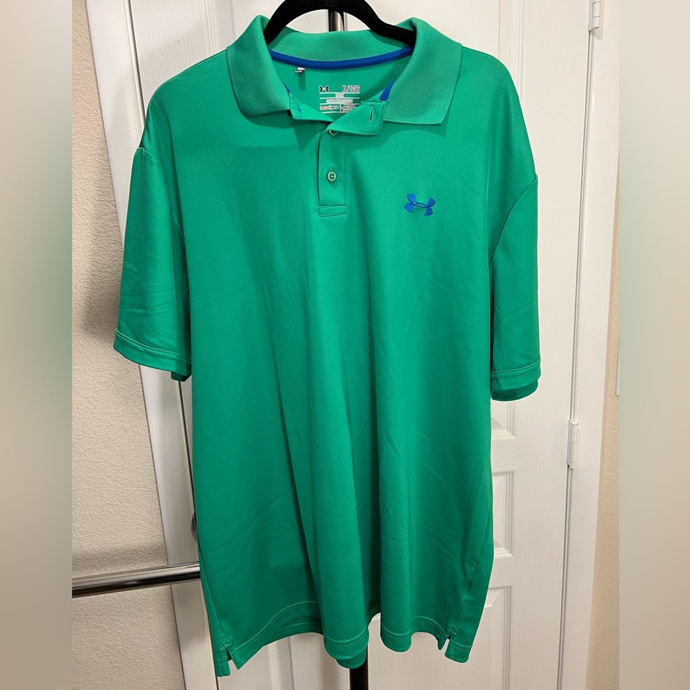 Under Armour Polo, Heat Gear, Size XL. Only worn once, excellent condition.